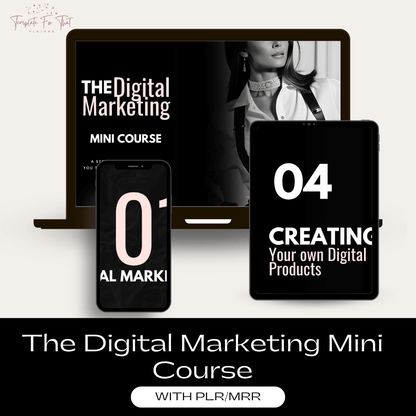 The Digital Marketing Mini Course with PLR 