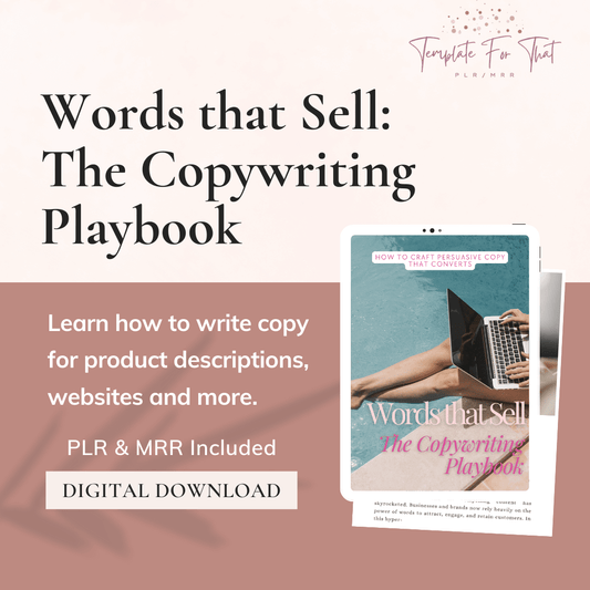 The Copywriting Playbook with Private Label Rights 