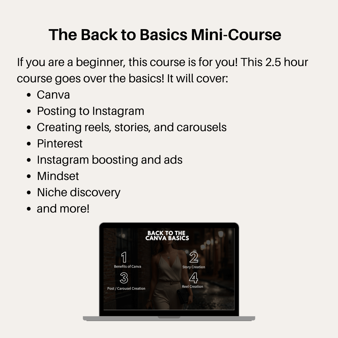 Back to Basics Mini Course with PLR & MRR 