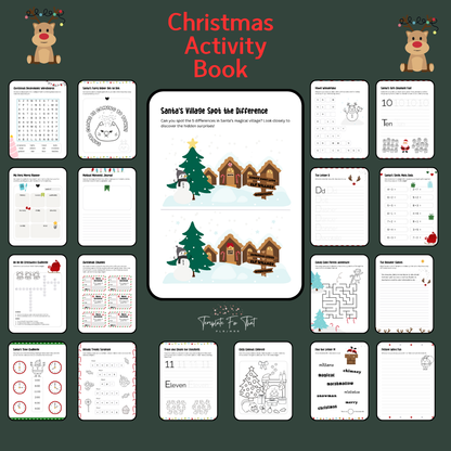 Christmas Activity Book for Kids with PLR & MRR