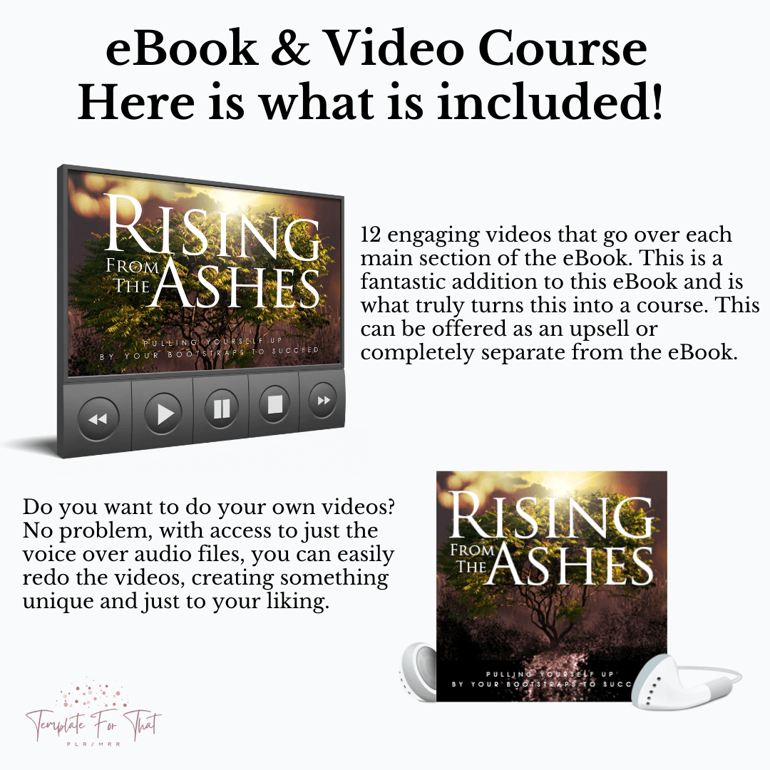 Rising from the Ashes eBook with MRR