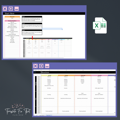 Google Sheets, Lifestyle Planners and Trackers, with PLR/MRR