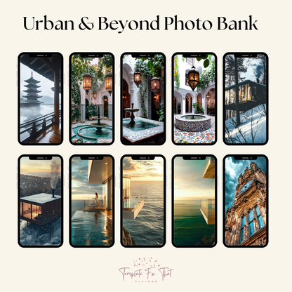 Urban & Beyond Image Bank with PLR