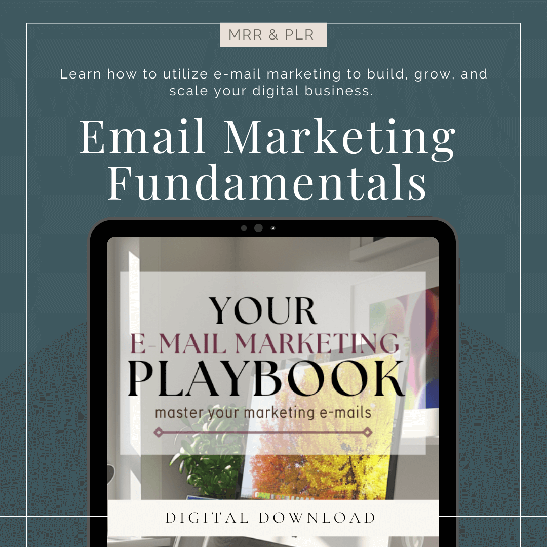 Email Marketing eBook with PLR 