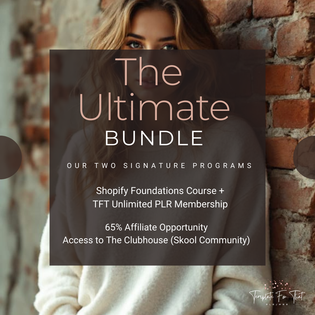 The Ultimate Bundle: Our Signature Programs