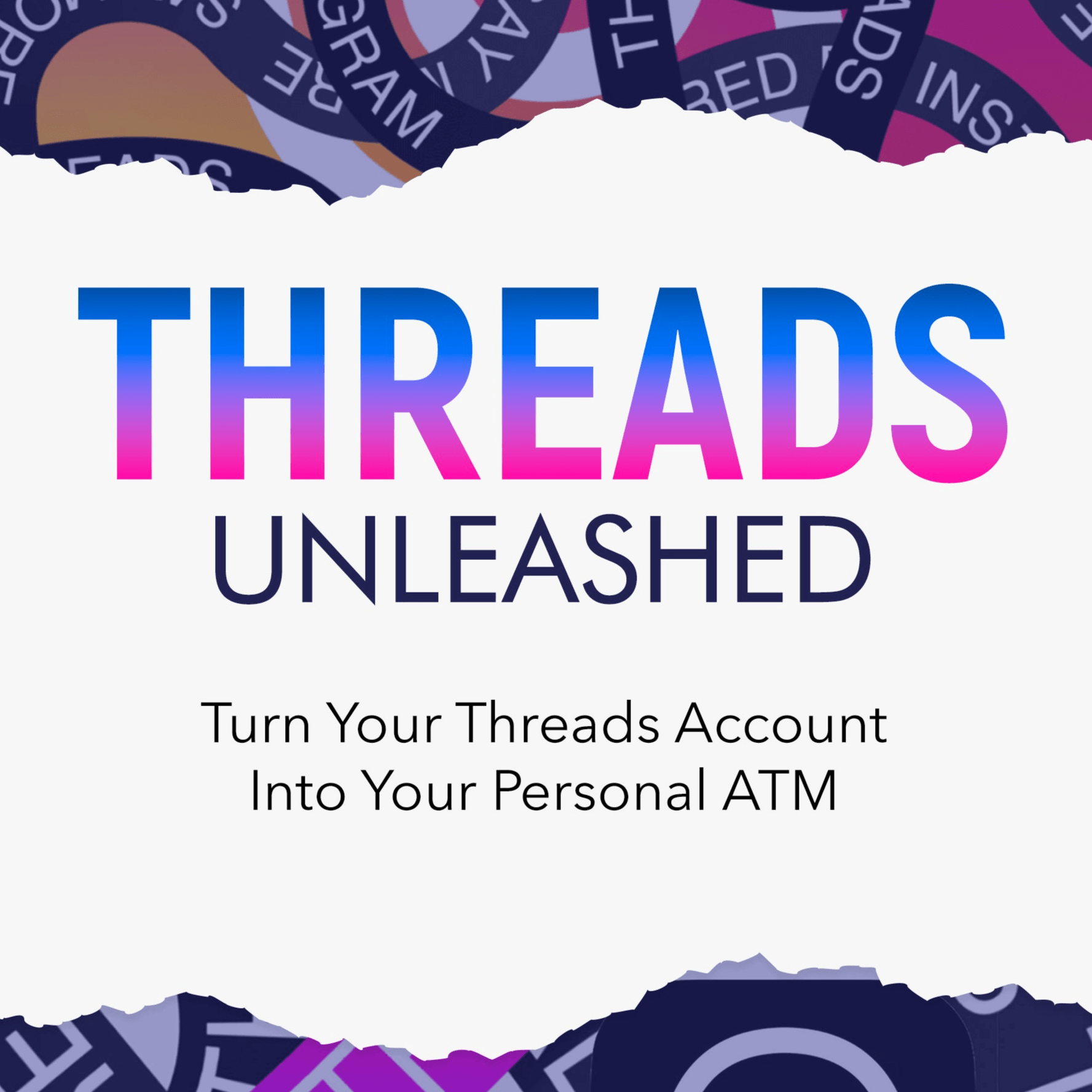 Threads Unleashed eBook to learn Threads with MRR 